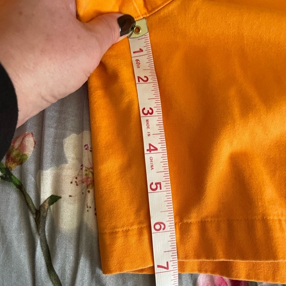 Ralph Lauren orange shorts size 10 - Picture 4 of 6